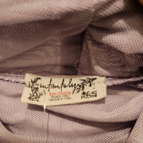 NEW! Intimately by Free People long sleeve bodysuit. Size large - Picture 2 of 4